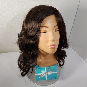 SOLD - Shoulder-Length Wig Beachy Waves Medium-Dark Brown Color #6 NEW WITH TAGS